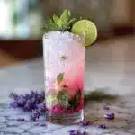 Lavender Mojito Mocktail Recipe