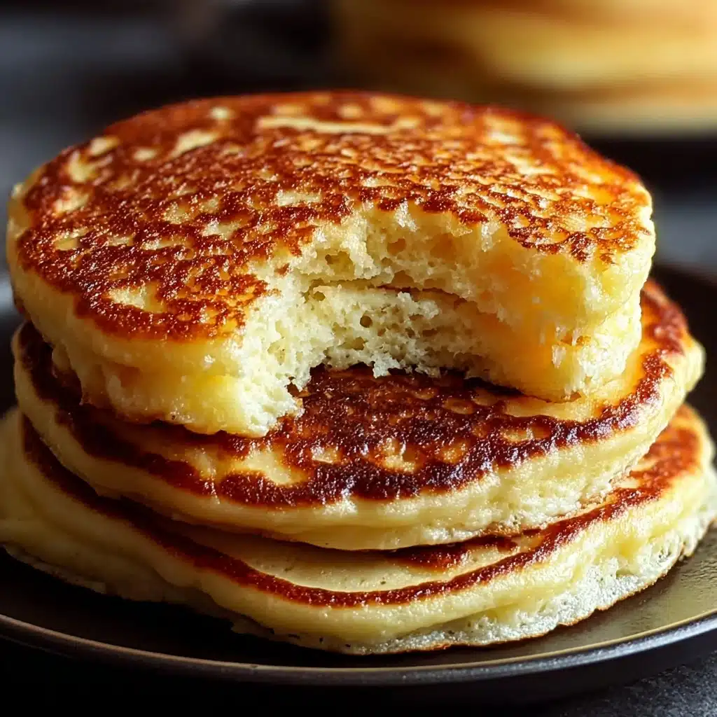 Flourless Cottage Cheese Pancakes Recipe - Recipe Image