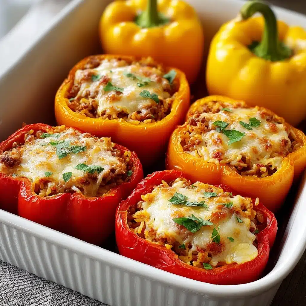 Easy Stuffed Bell Peppers Recipe - Recipe Image
