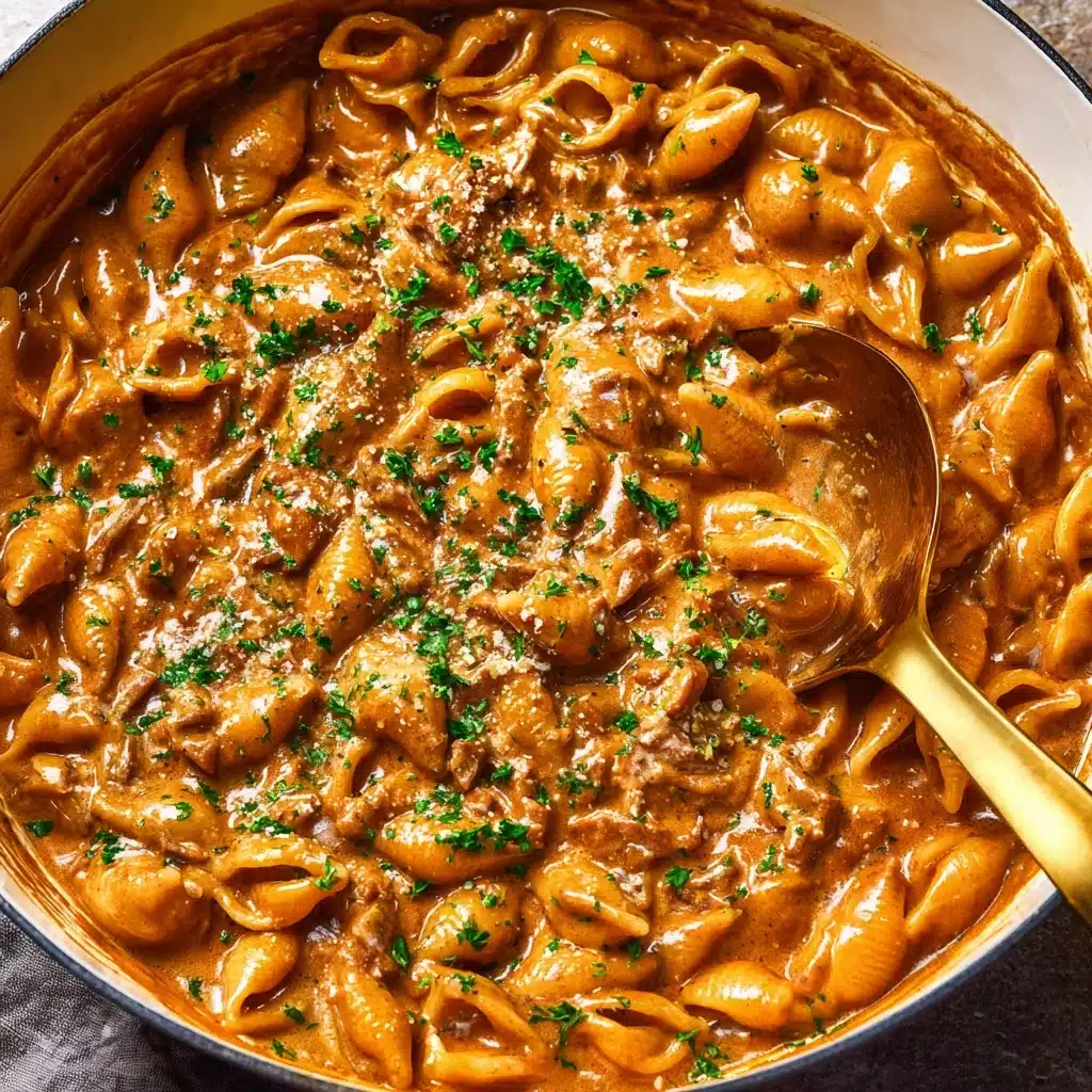 French Onion Pasta Recipe - Recipe Image