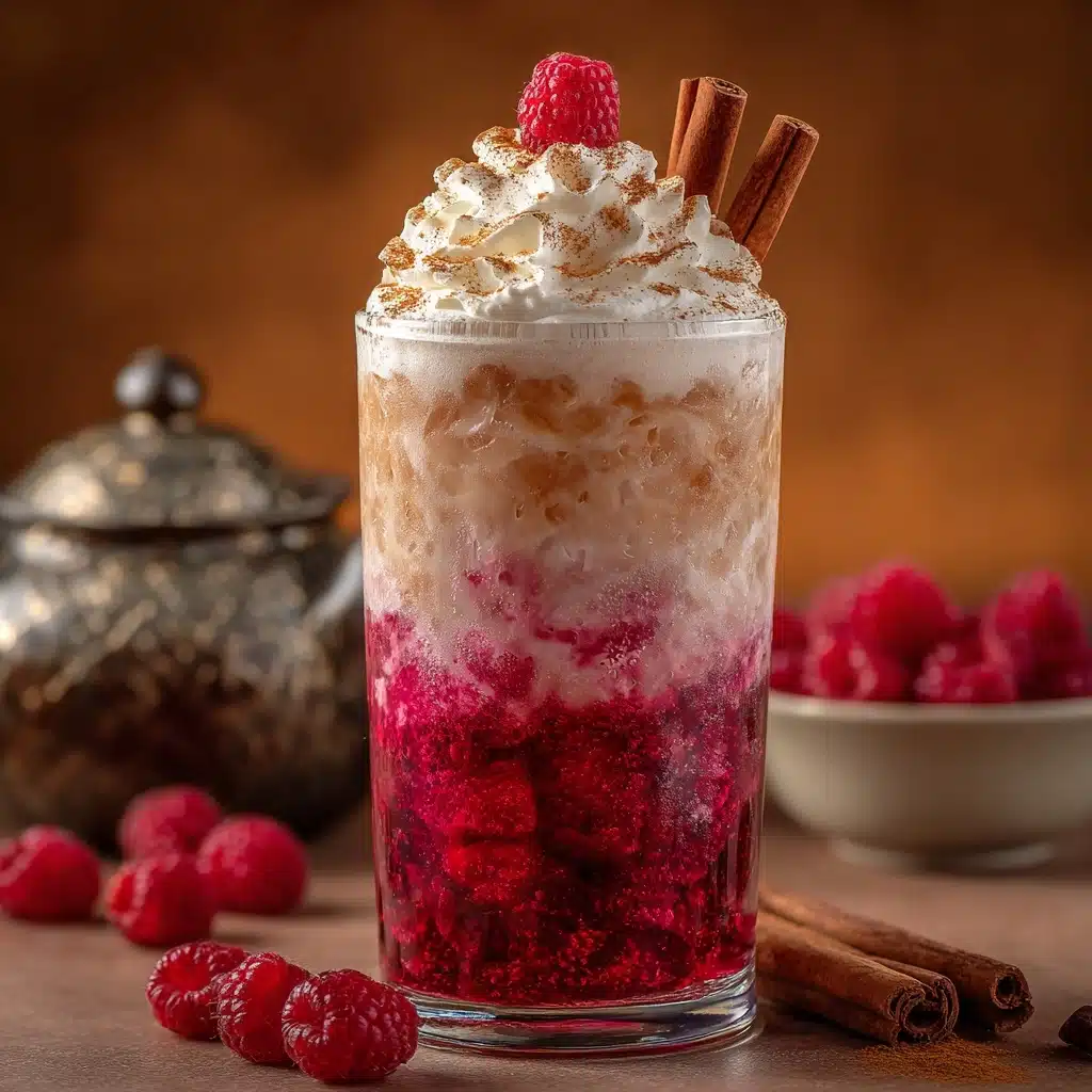 Iced Raspberry Vanilla Chai Recipe - Recipe Image
