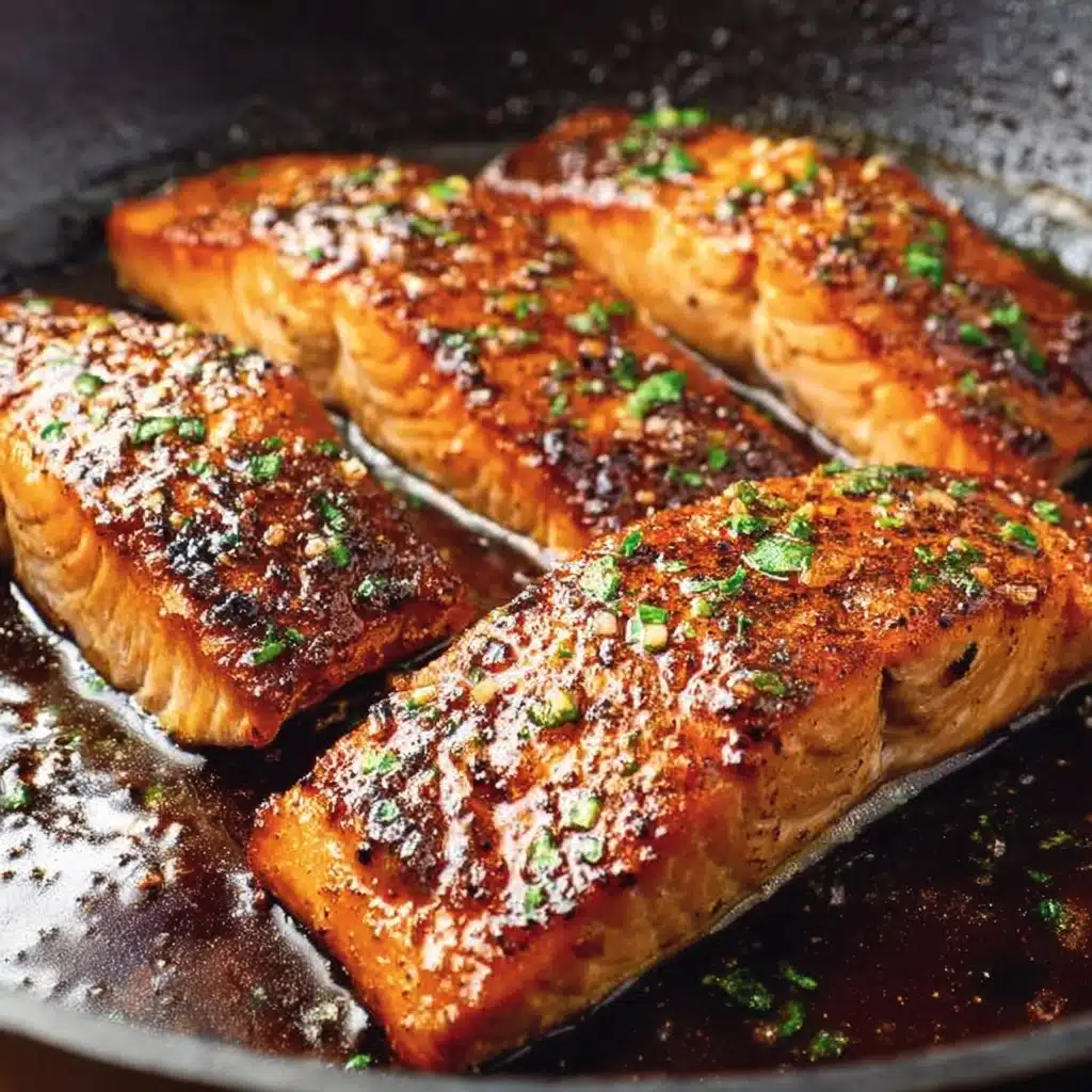 Cajun Honey Butter Salmon Recipe - Recipe Image