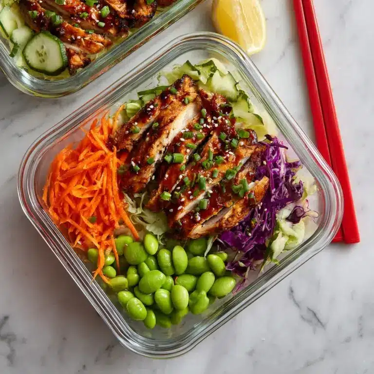 Miso Chicken Vermicelli Noodle Bowls Recipe