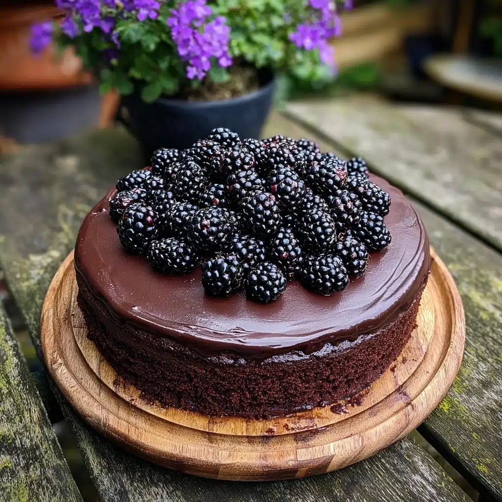 Blackberry Velvet Gothic Cake: A Dark, Lush Dessert Dream Recipe