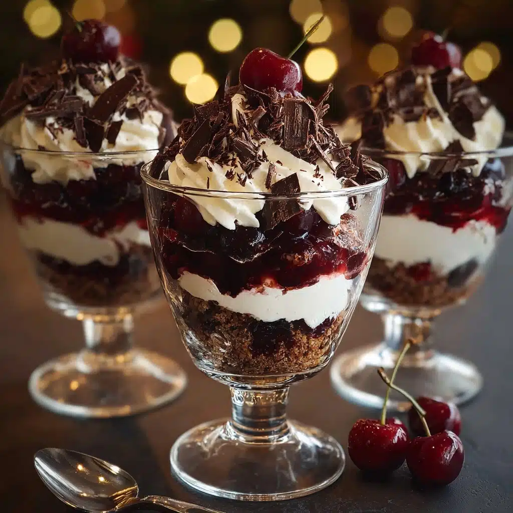Black Forest Trifle for Christmas Recipe - Recipe Image