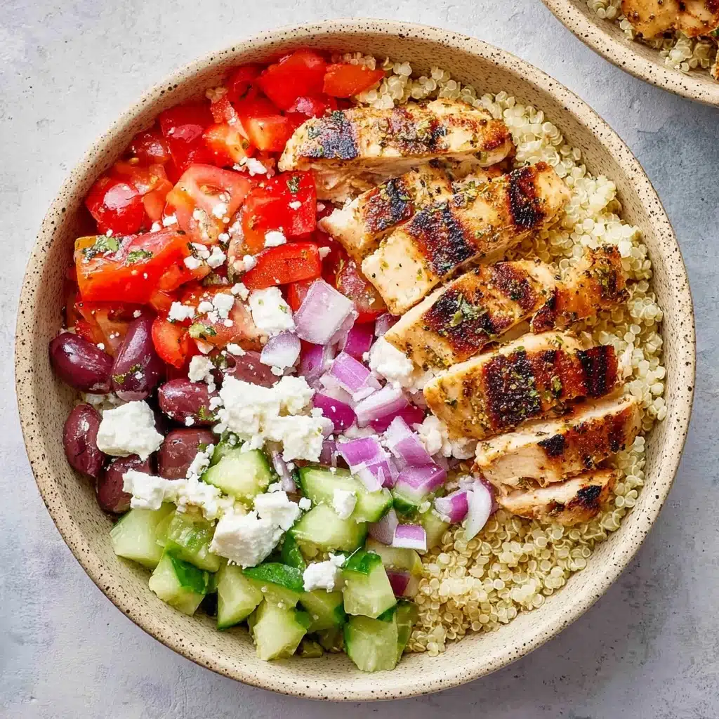 Greek Chicken Bowl Recipe - Recipe Image