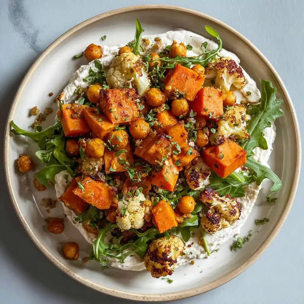 Roasted Veggie, Tahini Yogurt Sauce Recipe