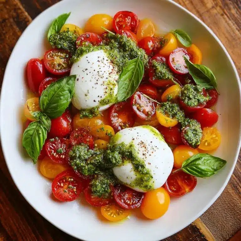 Tomato Burrata Salad Recipe
