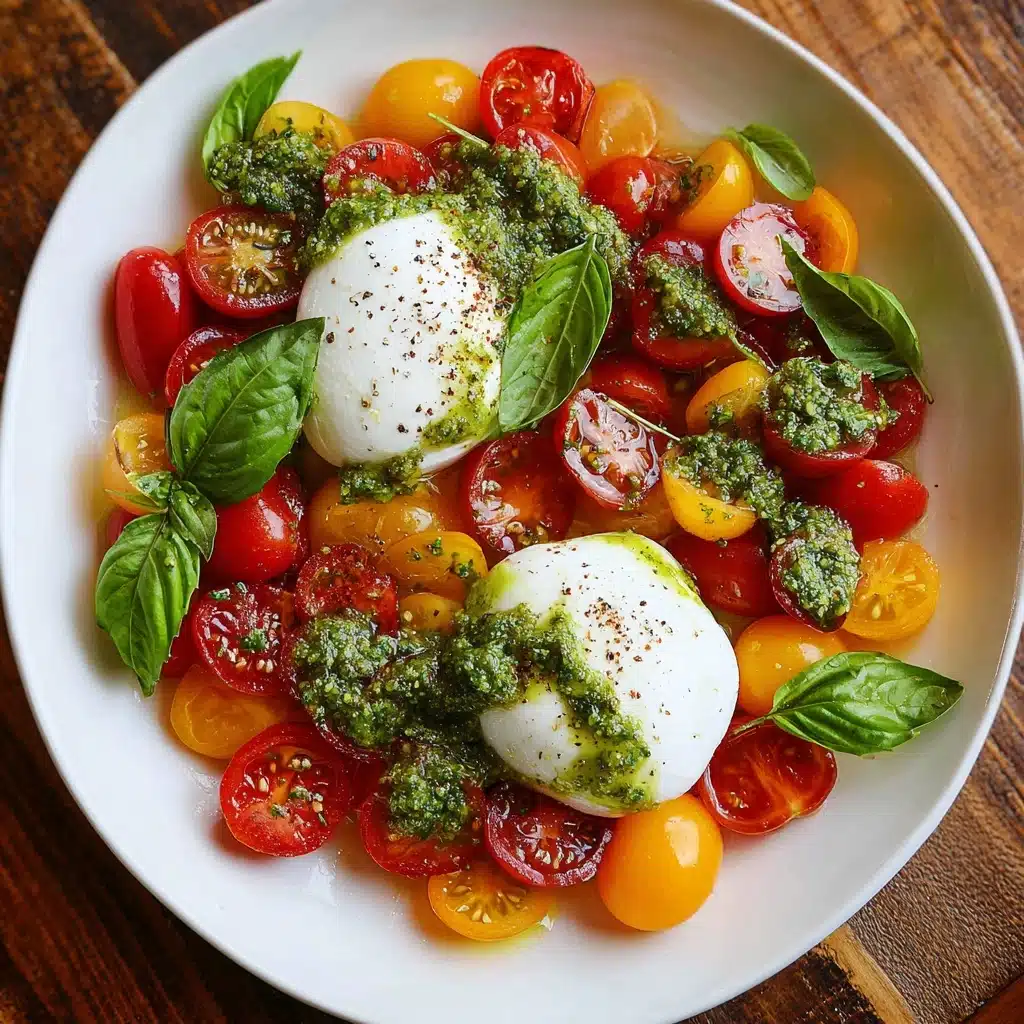 Tomato Burrata Salad Recipe - Recipe Image