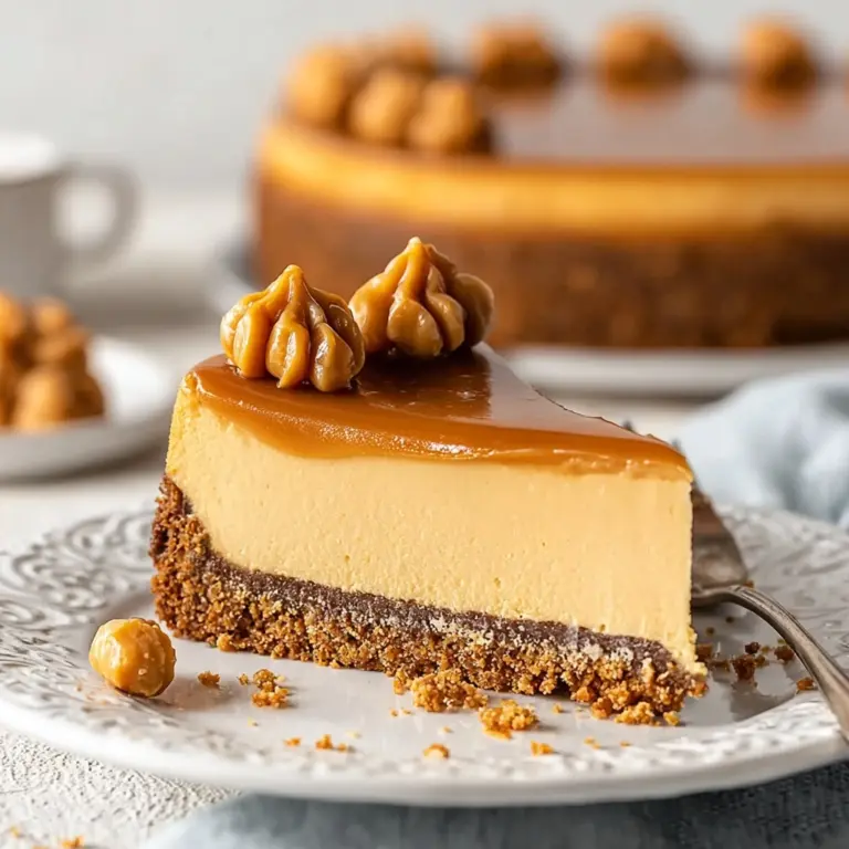 Loaded Butterscotch Cheesecake Recipe