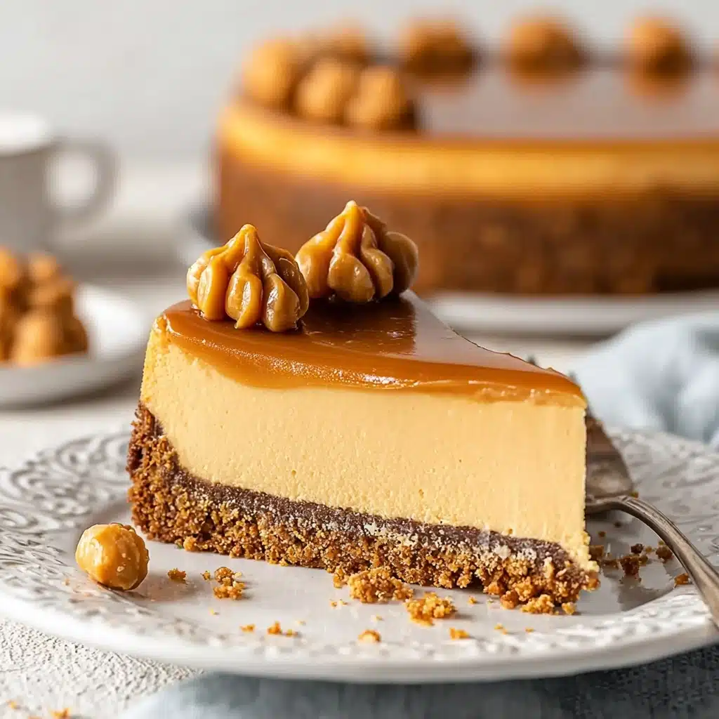 Loaded Butterscotch Cheesecake Recipe - Recipe Image