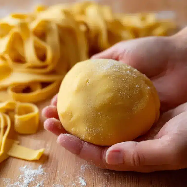 Homemade Pasta Dough Recipe