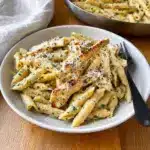 Garlic Parmesan Chicken and Pasta Recipe