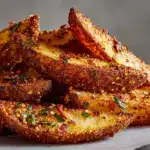 Seasoned Baked Potato Wedges Recipe