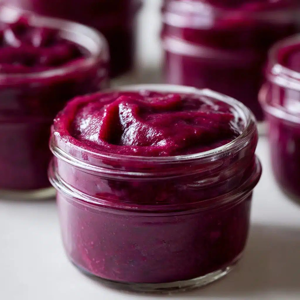 Blueberry Vanilla Applesauce Recipe