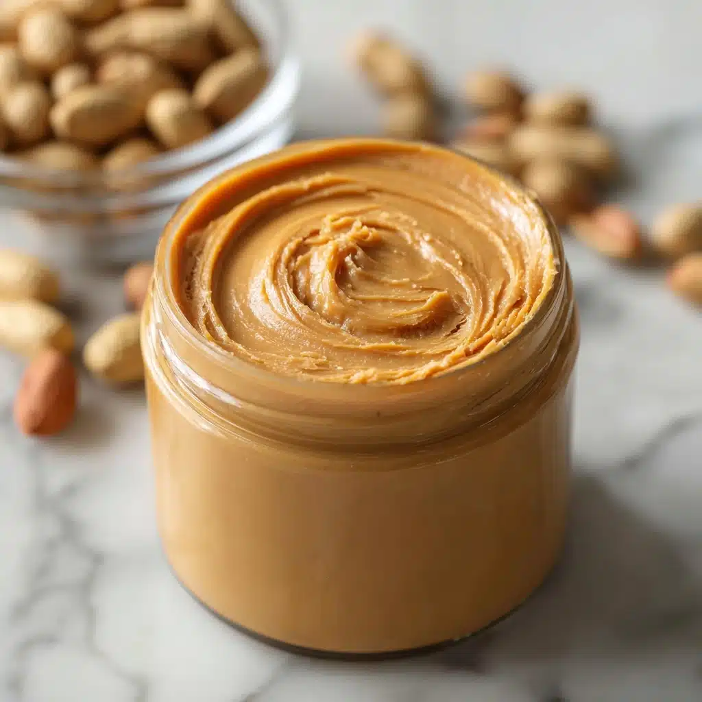 How to Make Homemade Peanut Butter Recipe - Recipe Image
