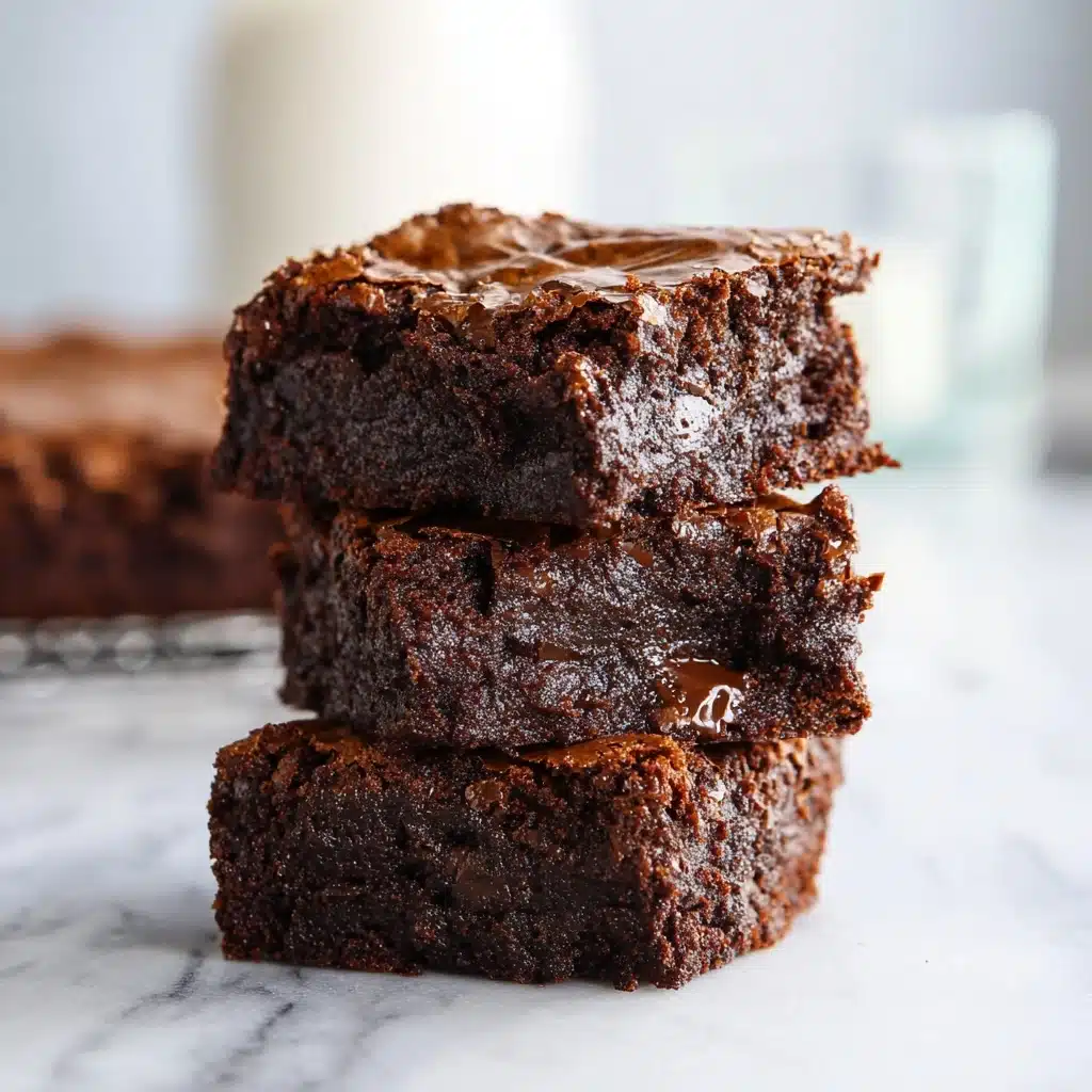 Easy Homemade Brownies Recipe - Recipe Image
