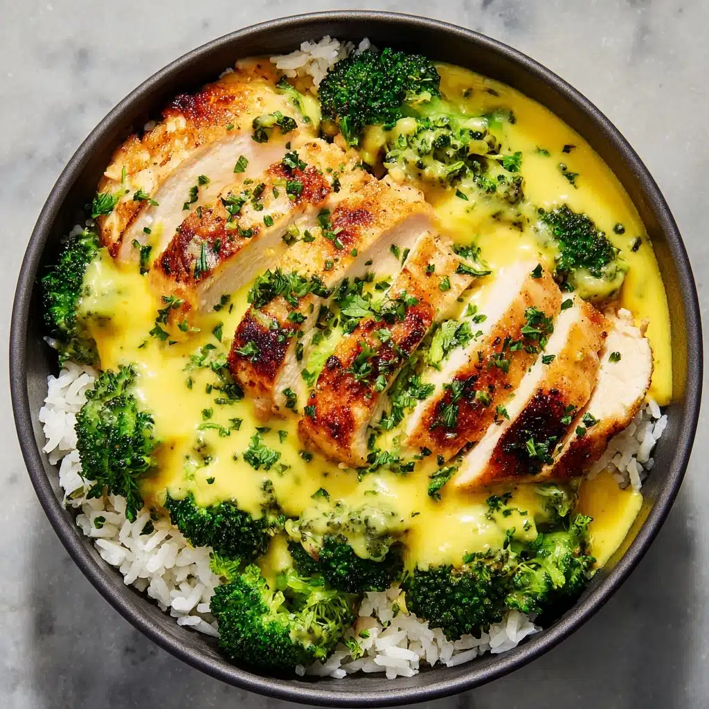 Cheesy Broccoli, Chicken & Rice Meal Prep Bowls Recipe - Recipe Image