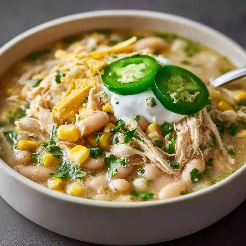 White Chicken Chili Crockpot Recipe
