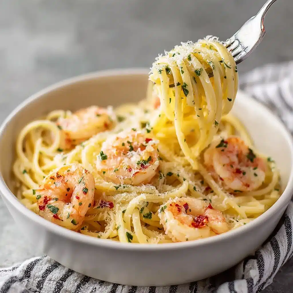 Creamy Shrimp Scampi Pasta Recipe - Recipe Image