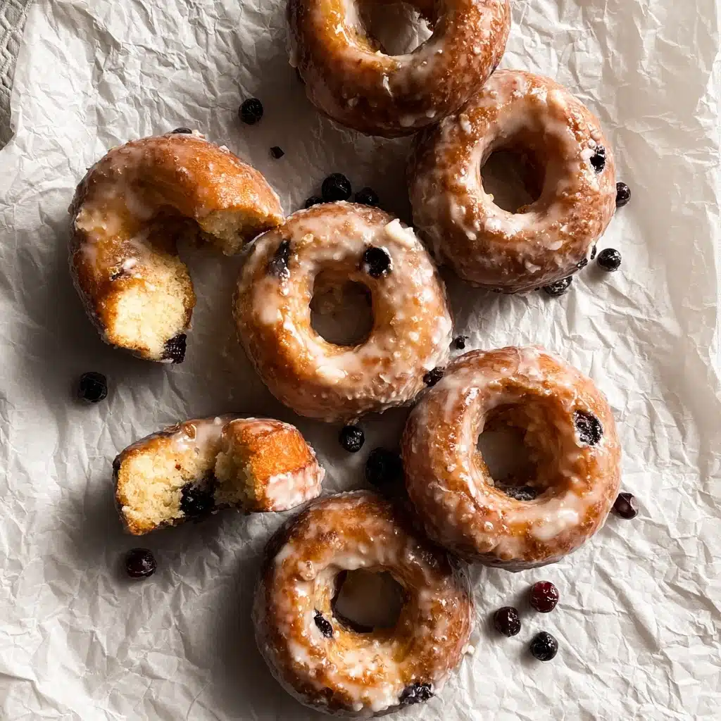 Blueberry Cake Donuts Recipe - Recipe Image