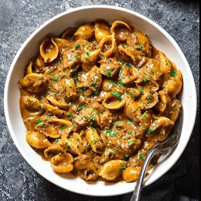 French Onion Pasta Recipe