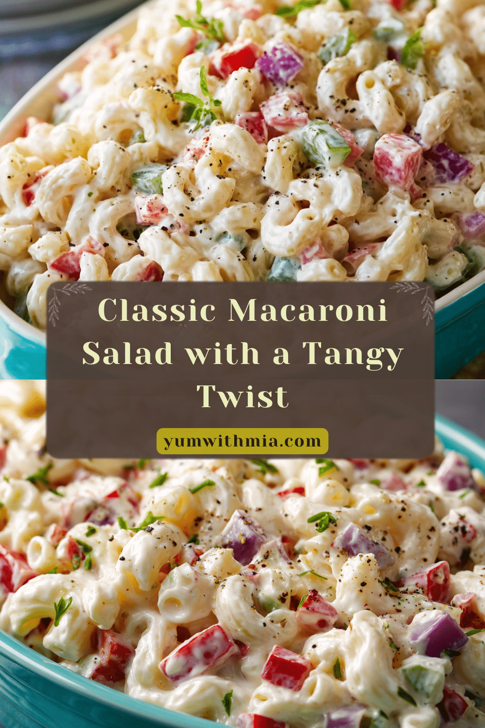 Macaroni Salad - Creamy and Tangy Picnic Classic