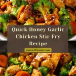 Honey Garlic Chicken Stir Fry Recipe