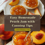 How to Make Peach Jam With Beginning Canning Tutorial Recipe
