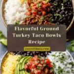 ground turkey taco bowls Recipe