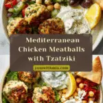 Mediterranean Chicken Meatballs Recipe