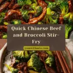 Chinese Beef and Broccoli Recipe