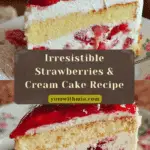 Strawberries and Cream Cake Recipe