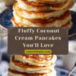 coconut cream pancakes Recipe