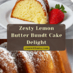 Mom's Lemon Butter Bundt Cake Recipe
