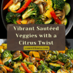 Healthy Sauteed Vegetables Recipe
