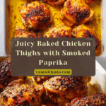 Baked Boneless Chicken Thighs Recipe