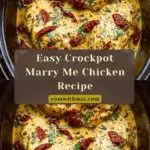 Dump & Go Crockpot Marry Me Chicken Recipe