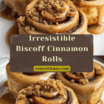 Biscoff Cookie Butter Cinnamon Rolls Recipe
