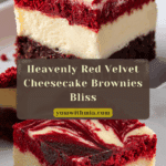 Red Velvet Cheesecake Brownies Recipe