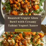 Roasted Veggie, Tahini Yogurt Sauce Recipe
