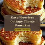 Flourless Cottage Cheese Pancakes Recipe