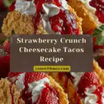 Strawberry Crunch Cheesecake Tacos Recipe