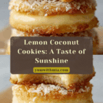 Lemon Coconut Heaven Cookies – Easy Dessert Recipe