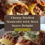Irresistible 12-Stuffed Manicotti Meat Sauce Perfection Recipe