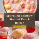 Rainbow Sherbet Punch (Only 3 Ingredients!) Recipe