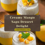 Creamy Mango Sago Recipe