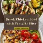 Healthy Greek Chicken Bowls Recipe
