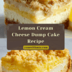 Lemon Cream Cheese Dump Cake Recipe