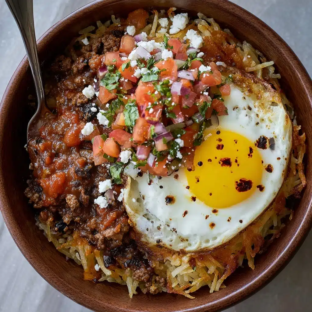 Breakfast Chili and Eggs Recipe - Recipe Image